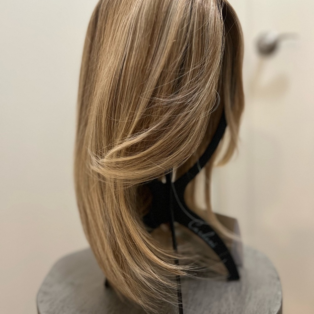Carrie Hand Tied Remy Human Hair Lace Front Blonde Wig